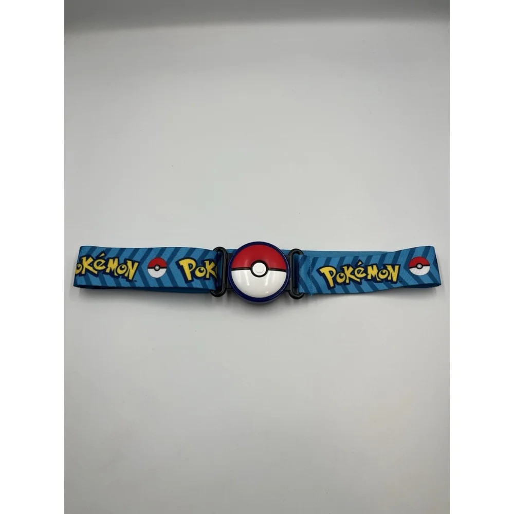 Pokemon Clip N Go Belt (Blue) 2018 TOMY Toys Adjustable Strap NICE BELT SEE ALL